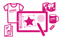 Créations graphiques pour support publicitaire