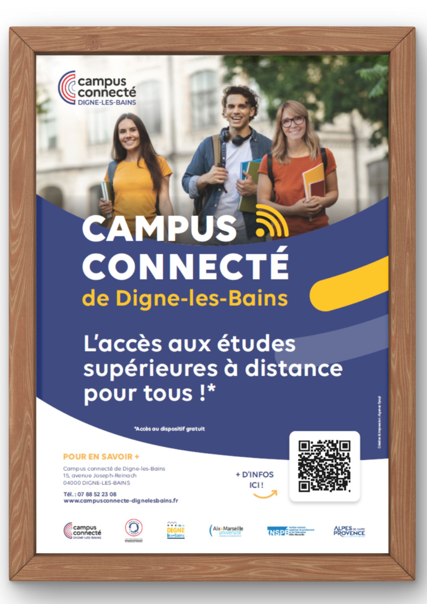 Affiche du Campus connecté