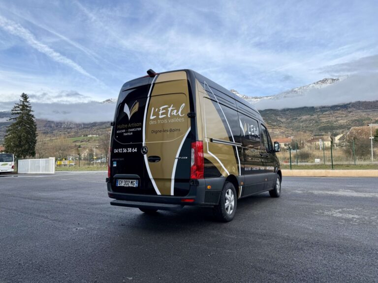 Covering du camion de l'Étal des Trois Vallées