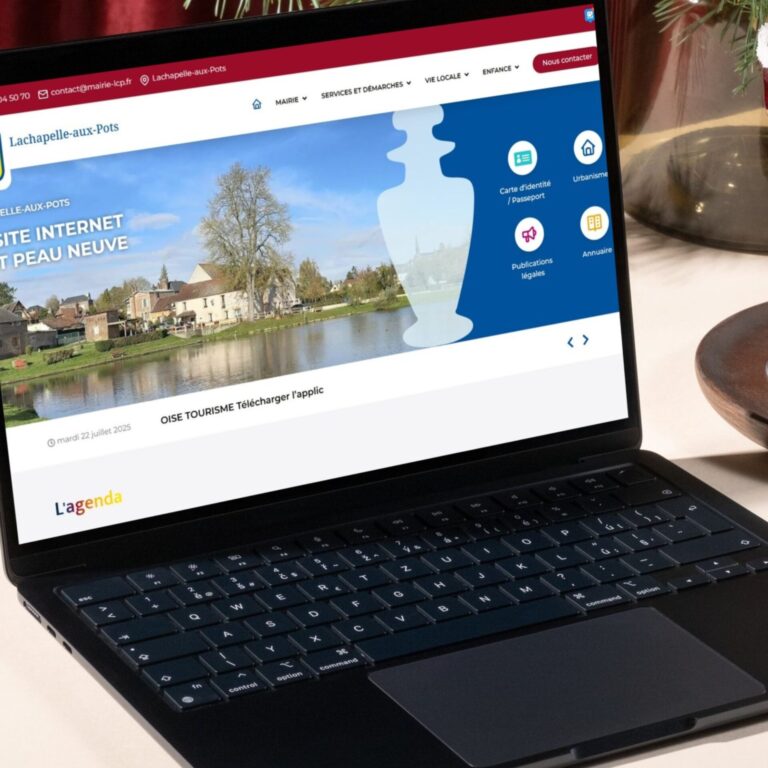 Refonte complète du site internet de la mairie de Lachapelle-Aux-Pots