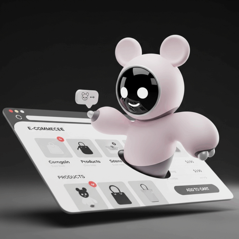 Les chatbots intelligents répondent guident les utilisateurs dans leur parcours d’achat.