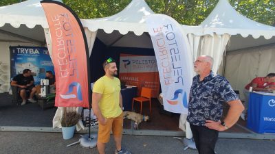 Nos clients bien équipés pour leur stand à la foire de la lavande