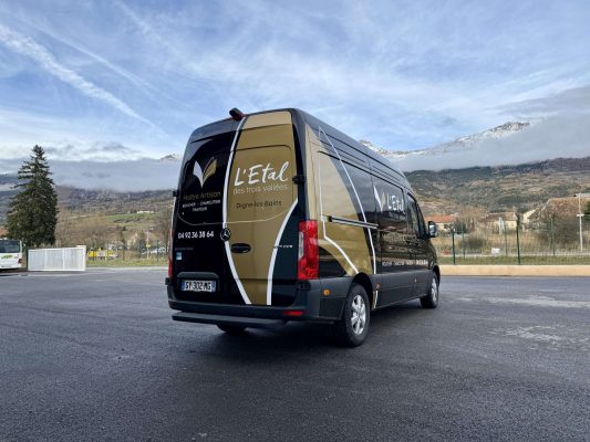 Covering du camion de l'Étal des Trois Vallées