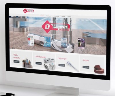 un site catalogue pour Depetri