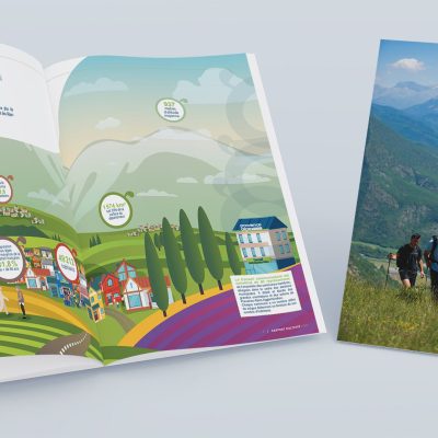 Réalisation de la maquette et du contenu d'un rapport institutionnel