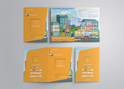 Conception de l'identité visuelle de la nouvelle application 